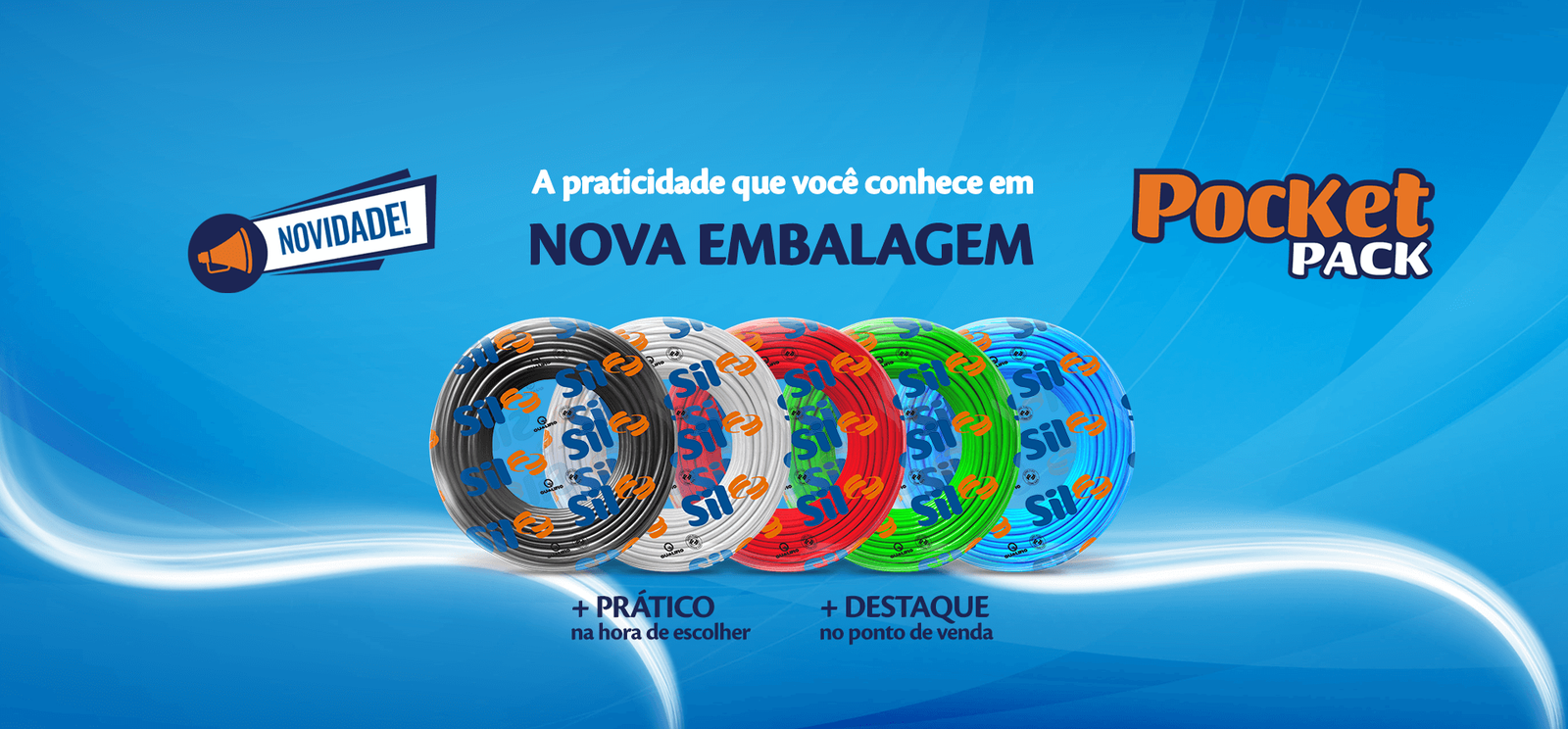 Novas embalagens SIL Pocket Pack